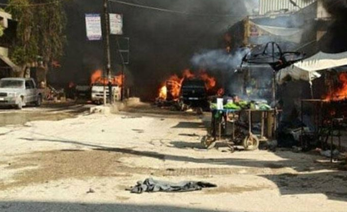 Bomba yüklü tankerle terör saldırısı: 11'i çocuk 40 ölü