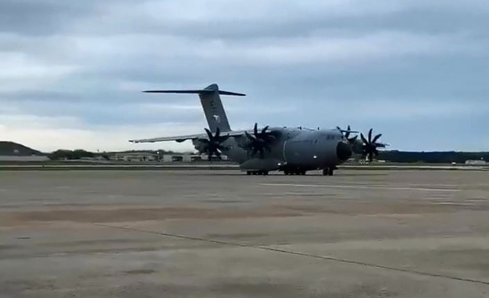Türkiye'nin, tıbbi yardımlarını taşıyan uçağı ABD'ye ulaştı