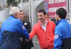 Sinan Özen TS idmanında!