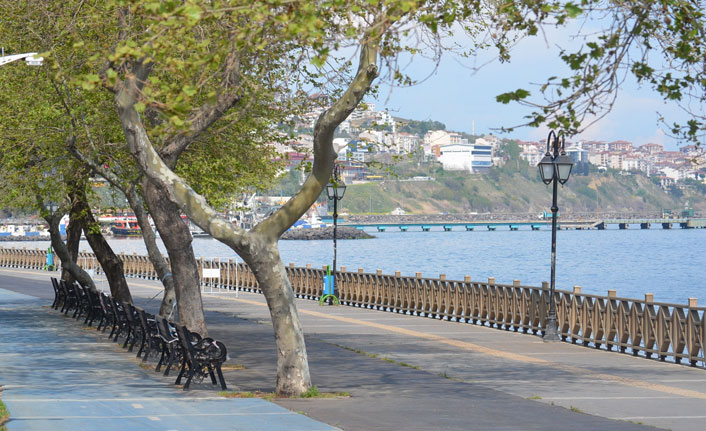 Sokaklara kuş cıvıltıları hakim