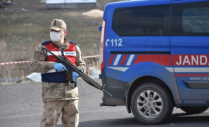 Bir bina karantinaya alındı