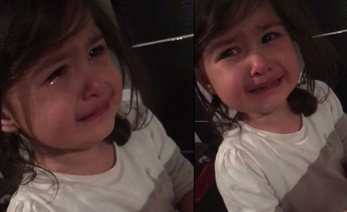 Koronavirüs nedeniyle göremediği dedesi için gözyaşı döktü