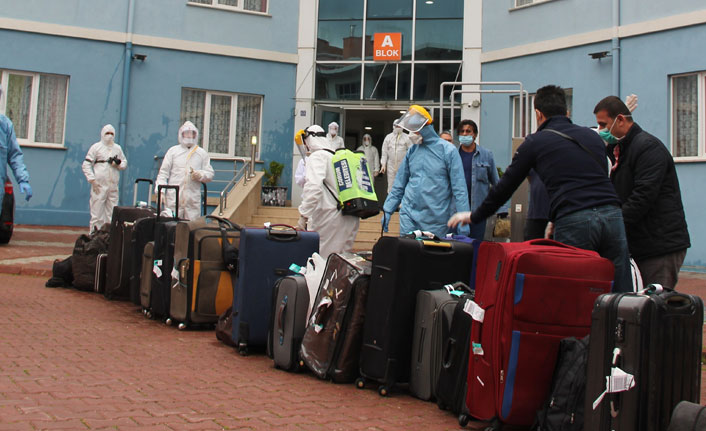 Suudi Arabistan’dan getirilen 169 kişi karantinaya alındı