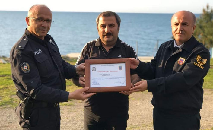 Mahalle muhtarına koronavirüs teşekkürü