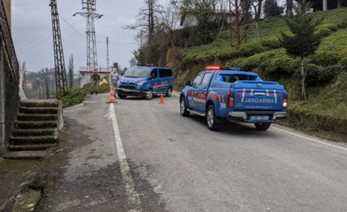 Trabzon'da karantina! 3 mahalle 1 apartman...