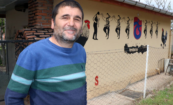 Trabzon hasretini böyle gideriyor