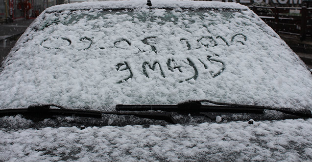 Yazı beklerken kış geri geldi