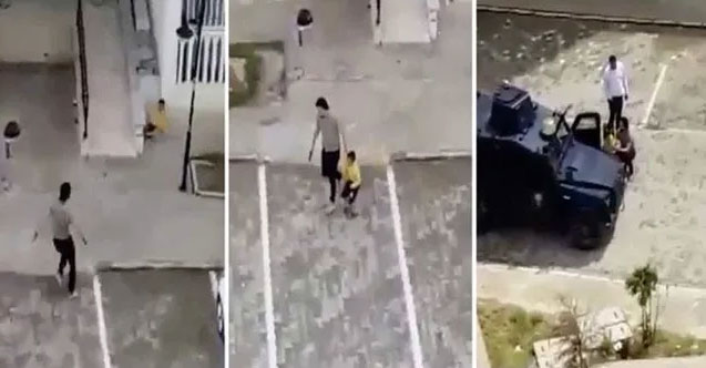 Çocukların olduğu ortamda ateş eden polis açığa alındı!