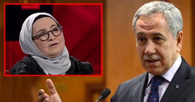 Sevda Noyan'a bir tepki de Bülent Arınç'tan