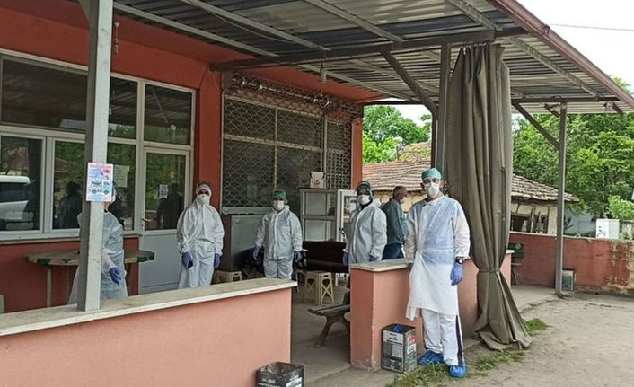 Yok böyle sorumsuzluk Taziye ve alışverişe gitti 56 karantina 7 pozitif