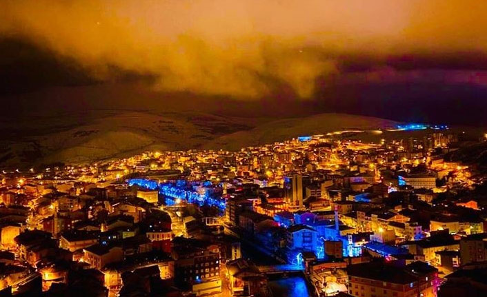 En düşük hava sıcaklığı Bayburt'ta
