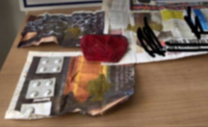 Trabzon'da otel odasında uyuşturucu alemi