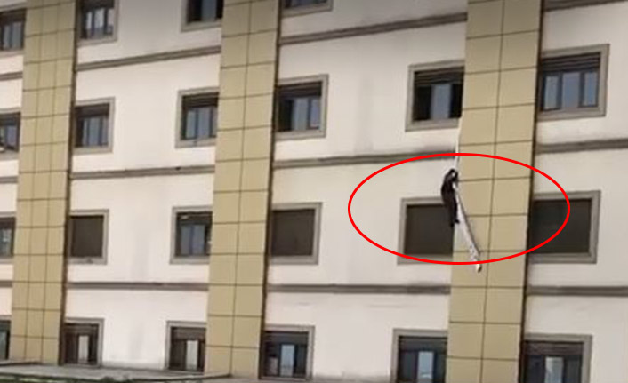 Çarşafla hastaneden kaçmaya çalışmıştı! Koronavirüs testi belli oldu