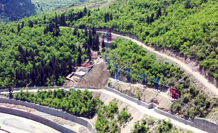 Macera tutkunları Trabzon'a akacak! Yüzde 80'ni tamamlandı