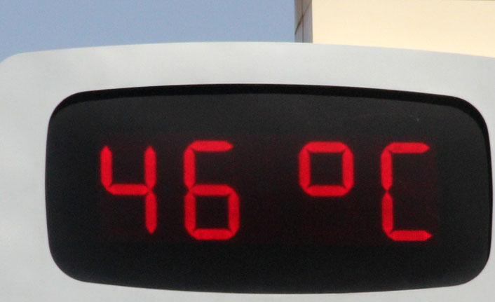 Adana'da 91 yılın sıcaklık rekoru kırıldı