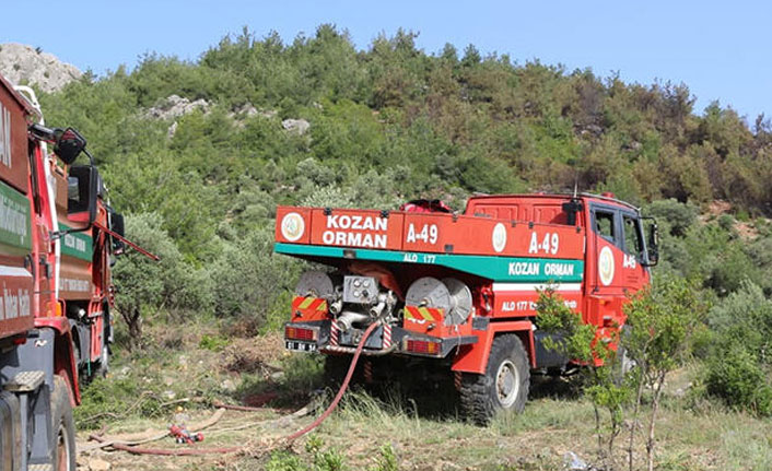 Kozan'daki orman yangını söndürüldü
