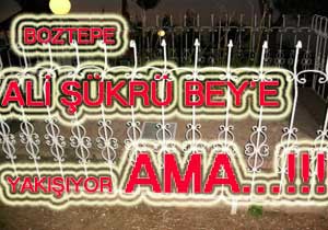 Ali Şükrü Bey'in kabrinin hali ne