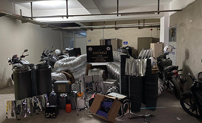 Uyuşturucu yetiştirmek için kurduğu sistem şaşırttı