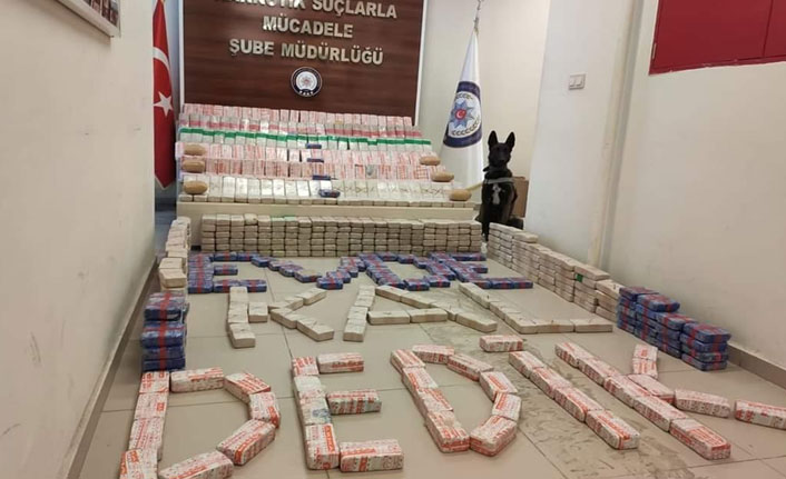 Et tesisinde 25 Milyon Liralık eroin yakalandı