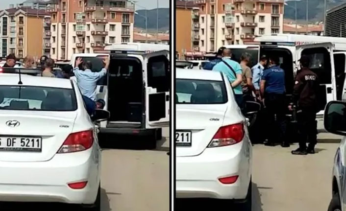 Sokak ortasında 10 yıllık eşini öldürdü