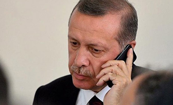 Cumhurbaşkanı Erdoğan'dan telefon diplomasisi