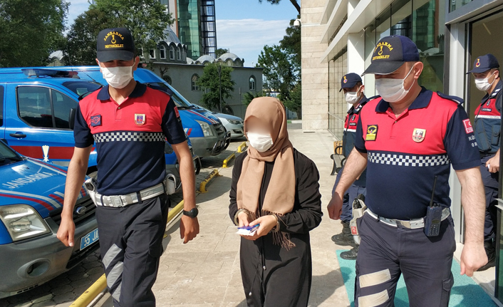 Samsun'da FETÖ'den gözaltına alınan kadın tutuklandı