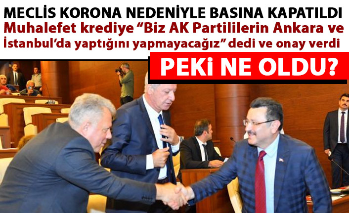 Ortahisar Meclisi Koronavirüs nedeniyle basına kapatıldı! Peki ne oldu?