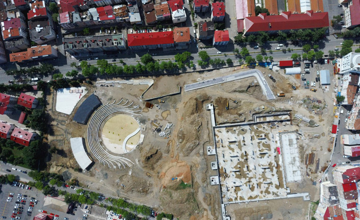 Trabzon'da Millet Bahçesinde son durum