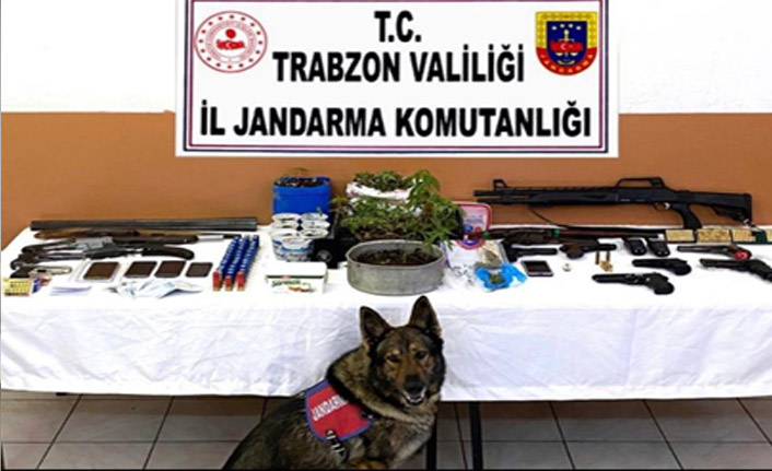 Trabzon’da uyuşturucu kaçakçılarına darbe! 9 adrese eş zamanlı baskın