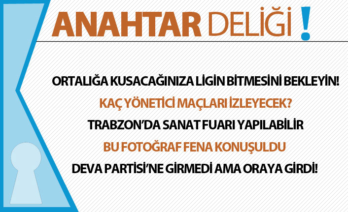 Anahtar Deliği 03.06.2020