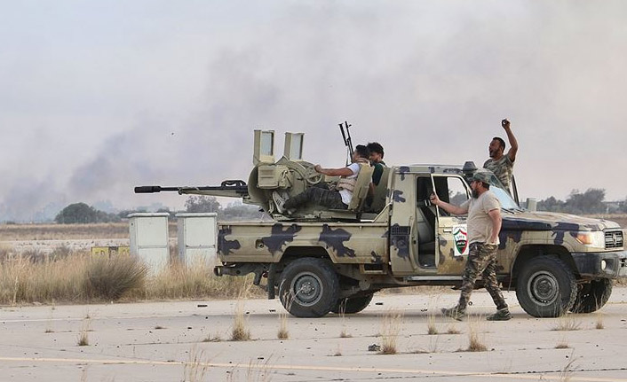 Libya ordusu o bölgelerde kontrolü sağladı