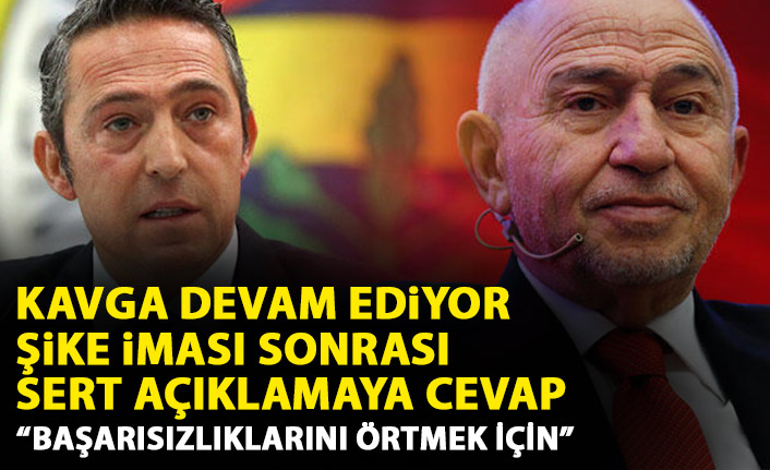 Nihat Özdemir'den Fenerbahçe'ye cevap: Başarısızlıklarını örtbas etmek için...