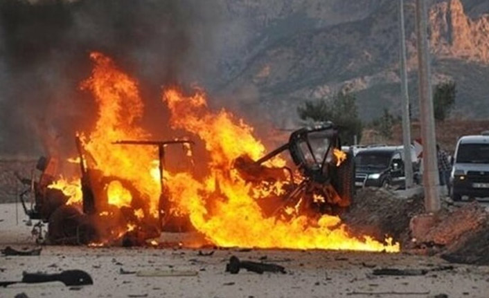 Bombalı saldırı: 11 polis öldü