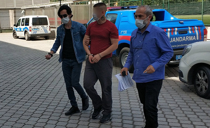 Samsun’da bıçaklı saldırı sonrası yakalanan şüpheli adliyeye gönderildi