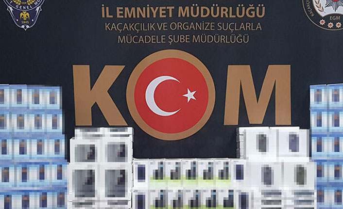 264 kaçak cep telefonu ele geçirildi