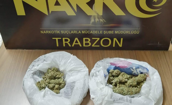 İstanbul’dan Trabzon’a gelen otobüste yakalandı