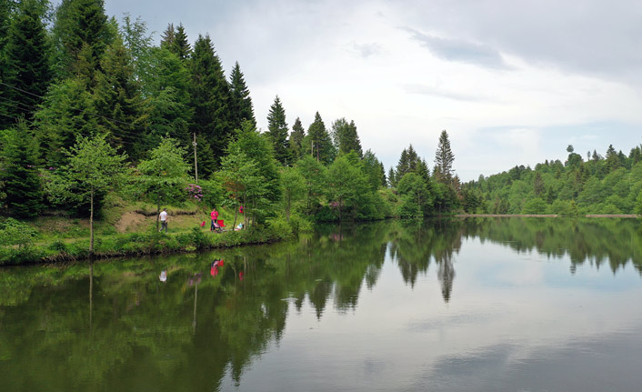 Doğu Karadeniz'in "Balıklıgöl"ü doğaseverlerin rotasında