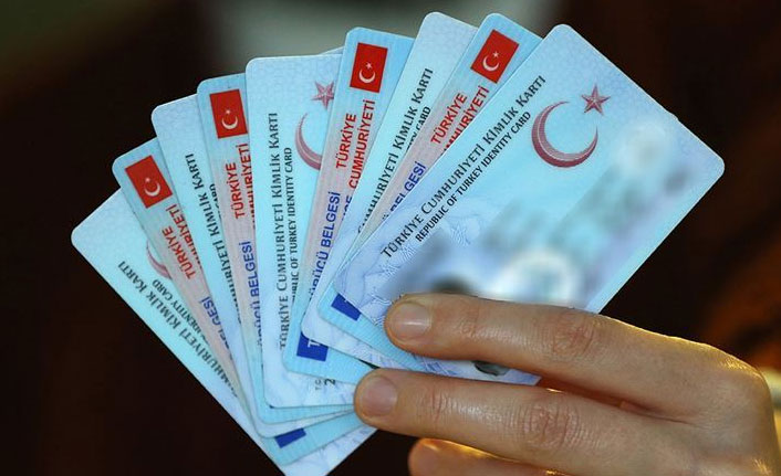 55,5 milyon civarında çipli kimlik dağıtıldı