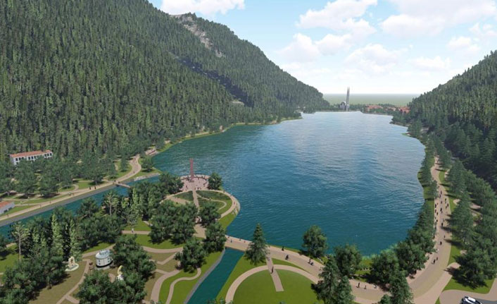 Uzungöl'deki çevre düzenleme projesi ihaleye çıkıyor