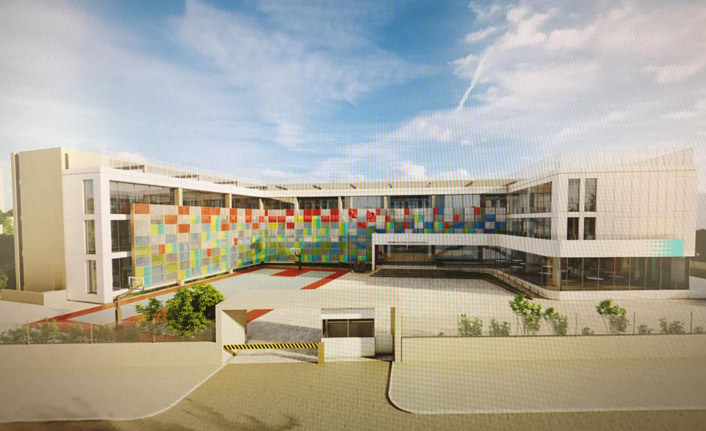 Trabzon’da yıkılan okul yeniden yapılacak!