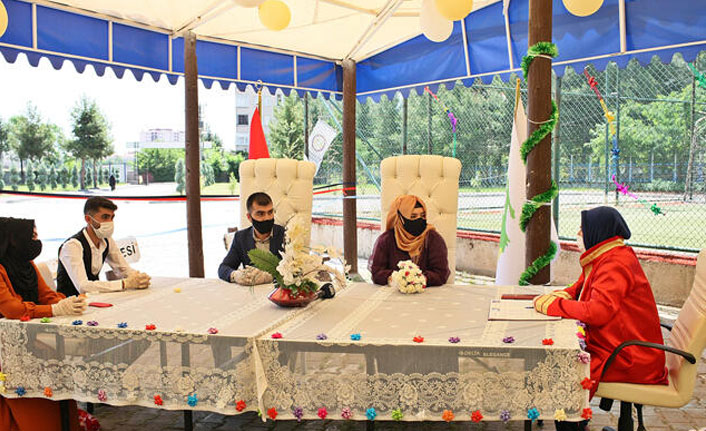 Diyarbakır'da nikahlara koronavirüs önlemi