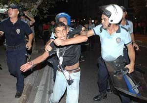 BJK-Denizli maçında olaylar