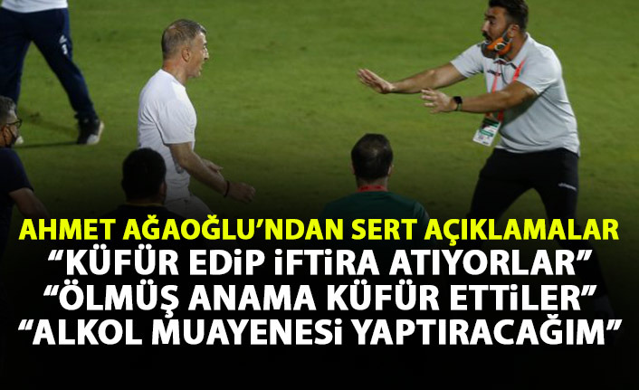 Ahmet Ağaoğlu: 30 metreden gelip küfür edip bir de iftira atıyorlar