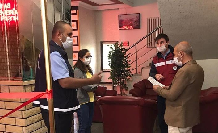 Zabıtadan koronavirüs denetimi