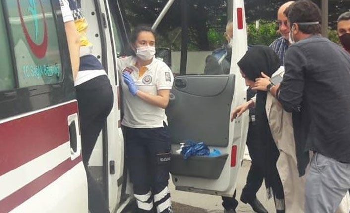 Fenalaşan kadına ilk müdahaleyi zabıta ekipleri yaptı!