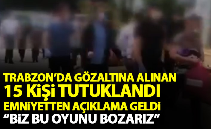 Trabzon’daki dev uyuşturucu operasyonunda yeni gelişme! Tutuklandılar!