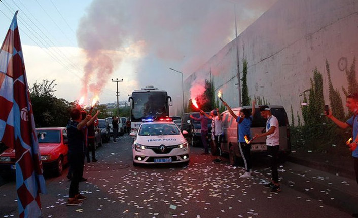 Trabzonspor taraftarlarından özel hazırlık