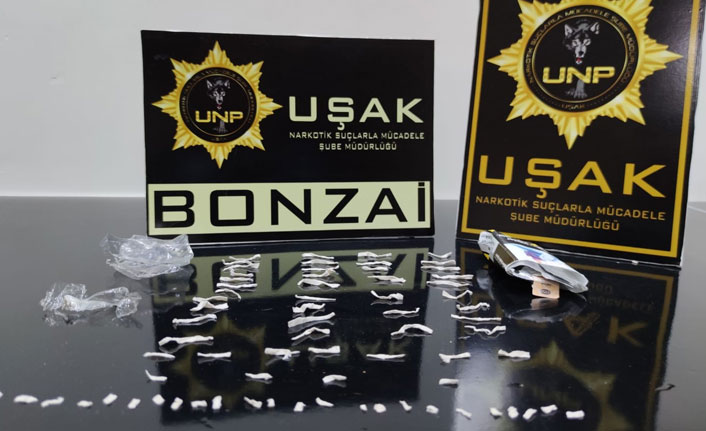 Uşak'ta uyuşturucu operasyonu