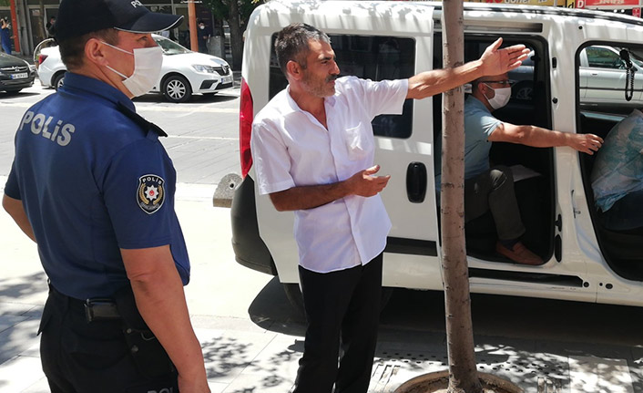 "Maskem aracımda" dedi, ceza yemekten kurtulamadı