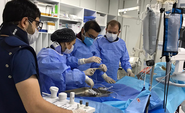 Kanuni Eğitim ve Araştırma Hastanesi'nde ilk operasyon heyecanı